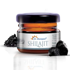 Dr. Morepen Shilajit resin is a natural Ayurvedic supplement that enhances energy, stamina, and mental performance while promoting healthy aging and weight management.