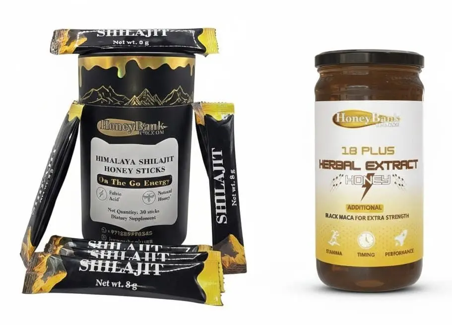 Shilajit sticks containing a pure herbal extract to support increased stamina, reduce fatigue, promote brain function, and enhance mental sharpness for busy lifestyles.