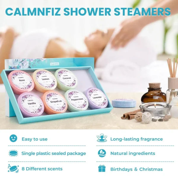 Shower Steamers Gift Set Aromatherapy Shower Bombs