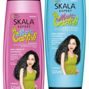 SKALA Expert Mais Cachos shampoo and conditioner kit with premium finish assures long lasting durability and is easy to maintain.
