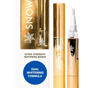 This two-pack of Snow extra-strength teeth whitening gel refills provides up to two months of treatments for a brighter, whiter smile.