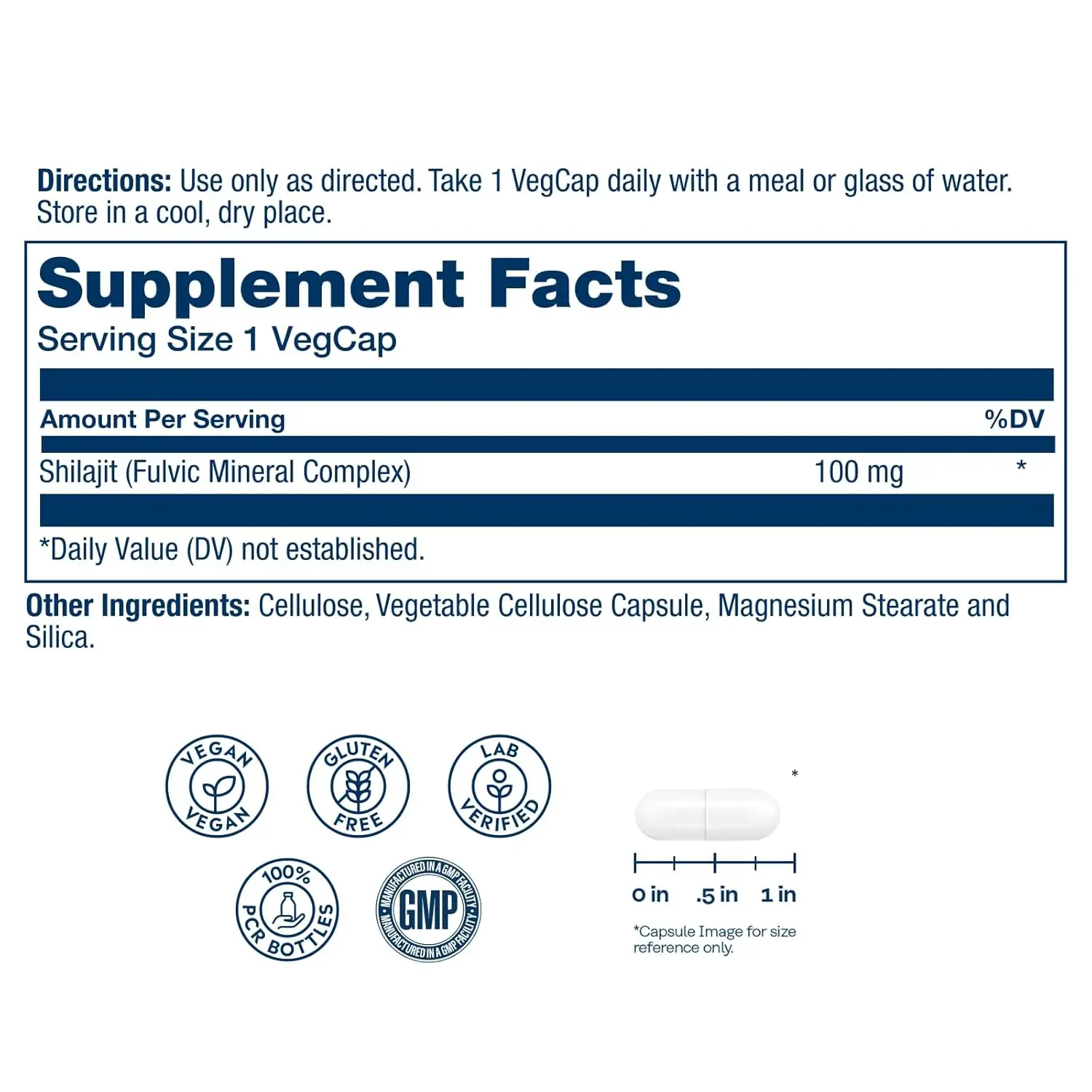 Solaray Fulvic Minerals shilajit capsules support overall well-being with a powerful trace mineral complex, in a vegan, gluten-free formula.