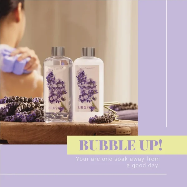 Spa Gift Set Lavender Bath Set for Women
