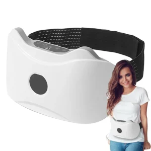 Wireless stomach massager belt designed for weight loss, cellulite reduction, and muscle training with three massage modes.