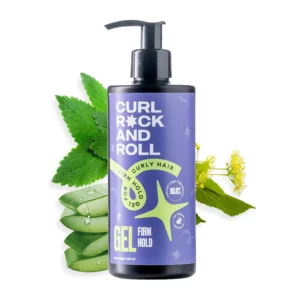 Curl Rock and Roll strong hold gel defines curls and provides all-day control for all hair types, even in humid conditions.