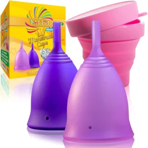 Talisi reusable menstrual cups provide up to 12 hours of protection for regular and heavy flow, offering a comfortable, leak-free alternative to tampons.