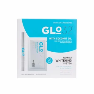 Achieve a brighter, whiter smile with our teeth whitening kit, featuring whitening strips and a whitening stilo for effective stain removal in just 20 minutes.