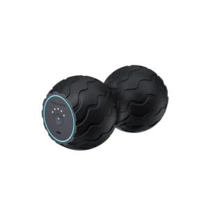 The TheraGun Wave Duo contoured massager provides electric vibration therapy for back, neck, and spine relief.