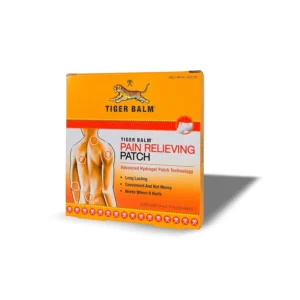 Prince of Peace Tiger Balm pain relieving patch provides localized, long-lasting pain relief and is easy to remove without sticky residue.