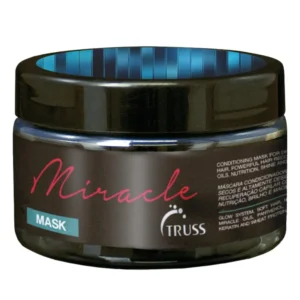 This TRUSS Professional Miracle Mask is a hydrating hair mask and protein treatment designed to repair damage, control frizz, and deeply moisturize for healthy, shiny hair.