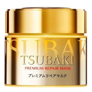 TSUBAKI premium hair mask cream for moisturizing and repairing damaged hair, with a cruelty-free formula.