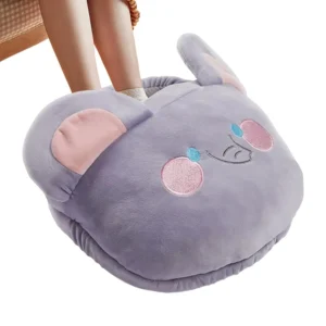 This USB foot warmer pad provides cozy under-desk heating for cold feet in your home, office, or dorm.