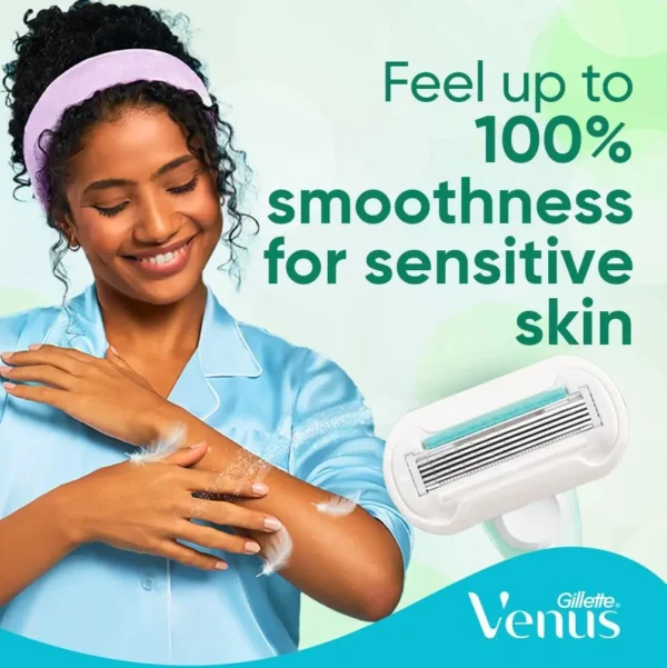 Venus Extra Smooth Sensitive Razor - 1 Handle + 2 Refills