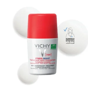 Vichy 72-hour deodorant offers excessive perspiration protection for sensitive skin, with a quick-dry, hypoallergenic formula free from parabens and alcohol.