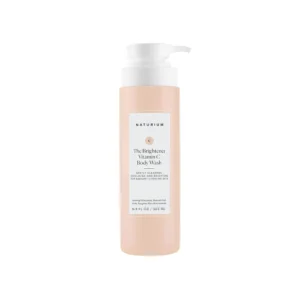 Naturium Vitamin C body wash gently cleanses, smooths, and brightens skin revealing a more radiant and healthy appearance.