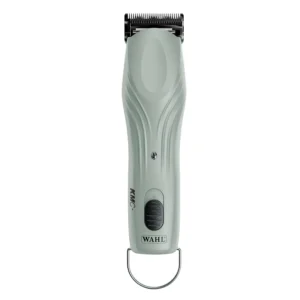 The Wahl Professional Animal cordless clipper is perfect for grooming dogs, cats, horses, and livestock with its low noise operation and ability to cut through matted fur.