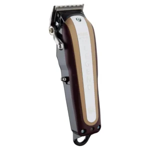 The Wahl Cordless Legend Clipper is a professional-grade hair clipper with a long fade range, precision blades, and includes eight premium cutting guides for barbers and stylists.