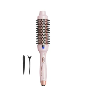 The Wavytalk 1.5 inch thermal brush delivers salon-quality blowouts with ionic technology for smooth, frizz-free, voluminous hair.