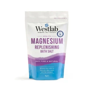 Westlab magnesium flakes are a pure and natural way to boost magnesium levels, relieve muscle tension, and promote relaxation in a soothing bath soak.