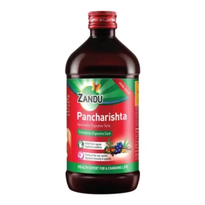 Zandu Pancharishta 650ml provides long-term Ayurvedic relief from digestive problems by working at the root and improving the function of the 7 digestive centers.